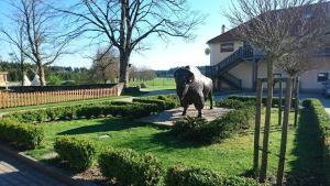 Zahrada ubytování Bison Ranch