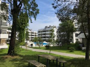 Budova, v ktorej sa apartmán nachádza