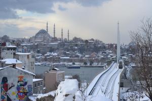 Blue Istanbul Hotel Taksim during the winter