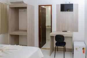 Posteľ alebo postele v izbe v ubytovaní Pojuca Plaza Hotel