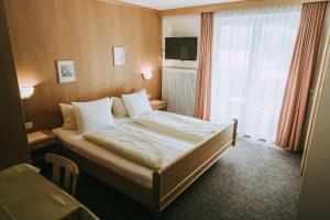 Postel nebo postele na pokoji v ubytování Haus Rainbach