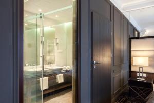 Koupelna v ubytování Hotel Mansor