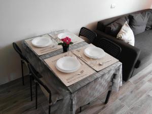 Posezení v ubytování Americas Heart !