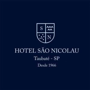 a logo for a hotel sao nucional tahoe psi at Hotel Sao Nicolau in Taubaté
