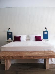 Voodi või voodid majutusasutuse Hotel Ayllon toas