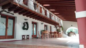 Balkón alebo terasa v ubytovaní Agriturismo Il Salice Ridente