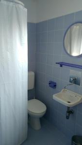 Koupelna v ubytování Apartmani Kaštelan