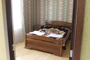Postel nebo postele na pokoji v ubytování Iason Guest House in Mazeri