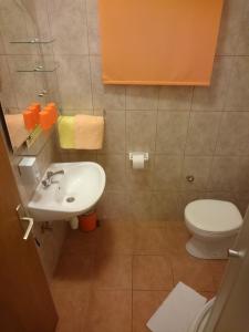 Koupelna v ubytování Guest House Adriatic
