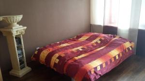 Ένα ή περισσότερα κρεβάτια σε δωμάτιο στο Ferienwohnung Claudia & Dino
