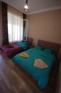 Postelja oz. postelje v sobi nastanitve Guest House Aisi