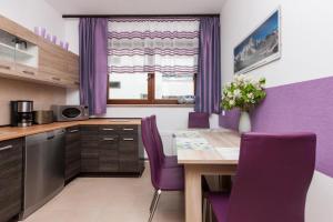 Kuchyňa alebo kuchynka v ubytovaní Apartamenty Platan