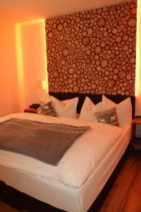 Een bed of bedden in een kamer bij Hotel Etschquelle