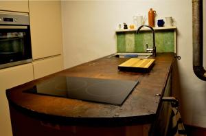 A kitchen or kitchenette at Apartment Center