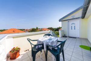 Balkón nebo terasa v ubytování Apartment Juresko