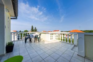 Balkón nebo terasa v ubytování Apartment Juresko