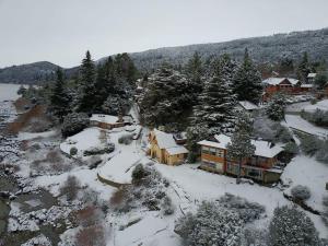 Cabañas Barlovento v zimě