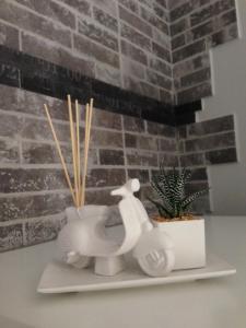 Príslušenstvo na prípravu kávy alebo čaju v ubytovaní Guest House 38 Monopoli