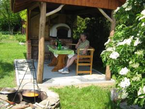 Zahrada ubytování Patakparti Apartman
