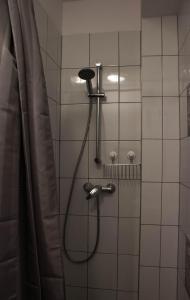 グディニャにあるBryza I i IIのバスルーム(シャワー、シャワーヘッド付)が備わります。