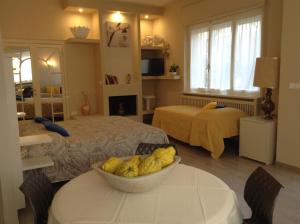 Postel nebo postele na pokoji v ubytování B&B Ortensia