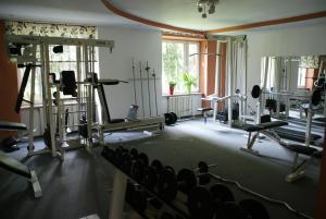 Centrum fitness w obiekcie Hotel Monttis