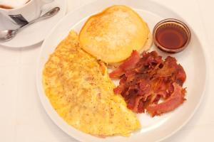 Frokost for gjester på Hospedaje Yarisnori