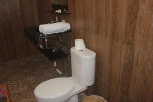 Koupelna v ubytování Silvy Guesthouse