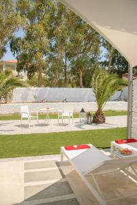 Zahrada ubytování Kouros Seasight Hotel