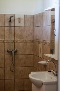 Kúpeľňa v ubytovaní Bencsik Tanya Szentkirály - Szálláshely & Rendezvényház