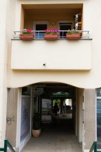 Balkón alebo terasa v ubytovaní Apartment Biscan