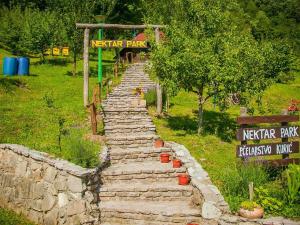 Zahrada ubytování Holiday Home Nektar Park