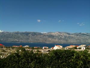 Una vista de una ciudad y un cuerpo de agua. en Apartments Villa Aurora, en Ražanac