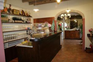 Lounge nebo bar v ubytování Locanda Antico Fighèr