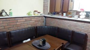 Posezení v ubytování Guest House Kldiashvili