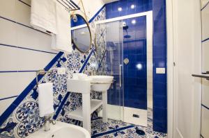 Koupelna v ubytování B&B Maiori Luxury