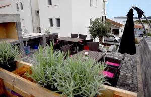 Гостиная зона в Villa M - Your business & holiday apartment in Sibenik