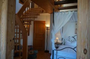 Cama o camas de una habitación en Hotel Villa Herzog