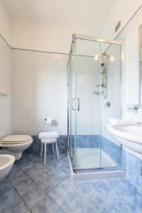 Koupelna v ubytování Albergo Villa A Mare