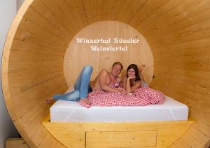 Gestir sem dvelja á Winzerhof Küssler - Weinviertel