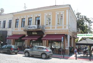 Budova, kde se hostel nachází