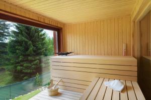 Μπαλκόνι ή βεράντα στο Pinus Villas Lodge with Private Jacuzzi & Phyto-Sauna Retreat