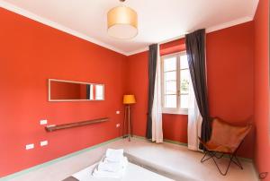 Posteľ alebo postele v izbe v ubytovaní B&B La Sosta degli Artisti