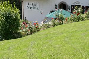Zahrada ubytování Landhotel Neugebauer
