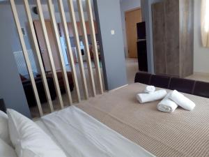 Posteľ alebo postele v izbe v ubytovaní Bellevue Homes