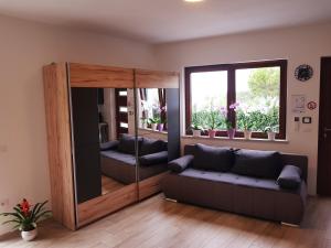 Posezení v ubytování Casa Grzina