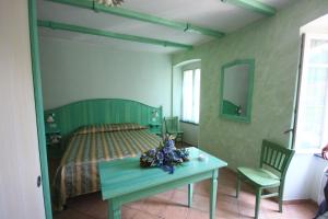 Letto o letti in una camera di Albergo Belvedere