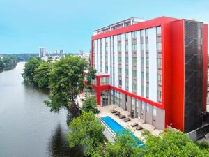Budova, kde se hotel nachází