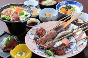 Makanan di atau berdekatan ryokan