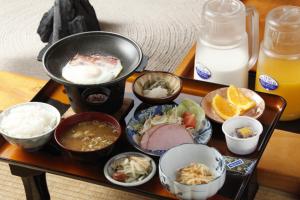 Makanan di atau berdekatan ryokan